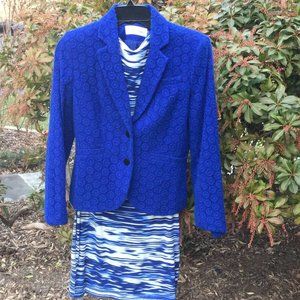 Calvin Klein Lace Jacket - Strip Dress 2Pc Set